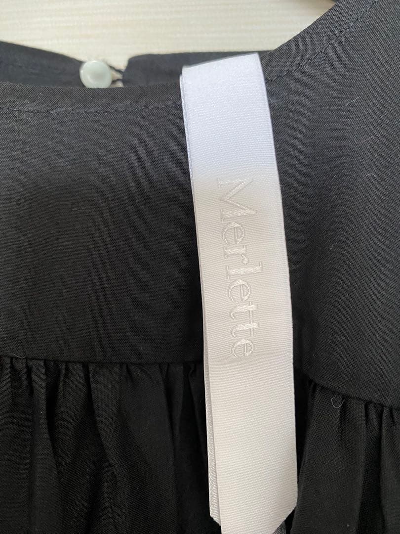 Merlette SOLIMAN DRESS 黒 サイズ表記XS 9号 未着用