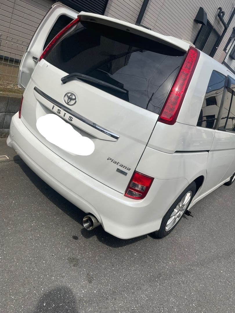 アイシス znm10 zgm11w タナベ メダリオン マフラー