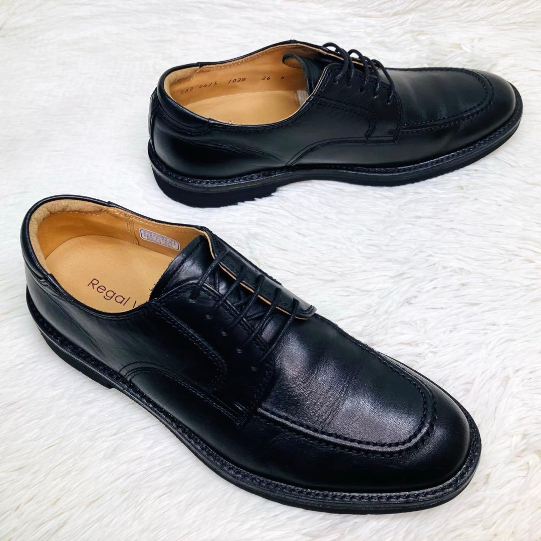 【極美品】REGAL26㌢リーガルウォーカー 102W Uチップ ブラック