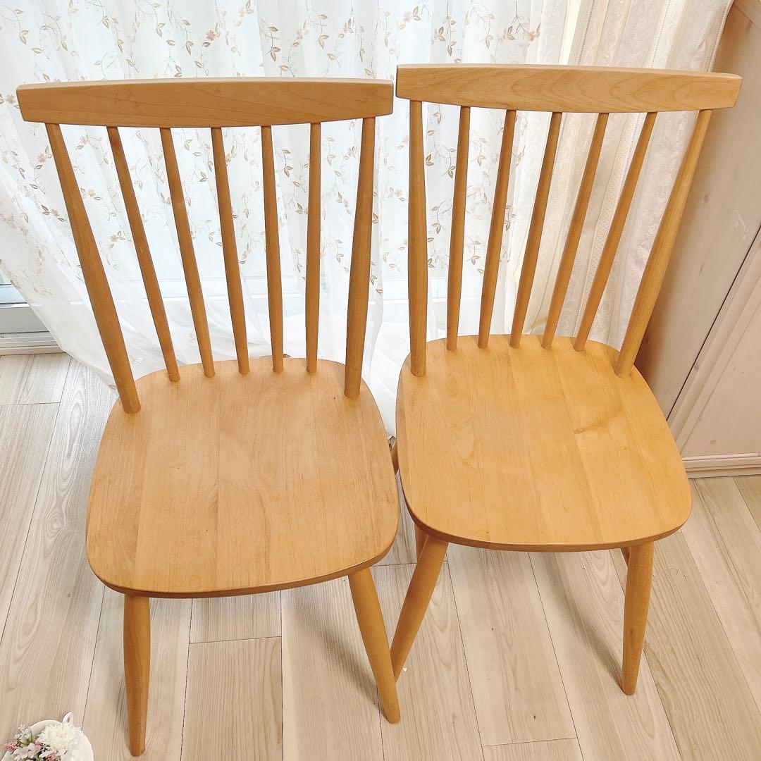 【本日発送可能】モモナチュラル 椅子