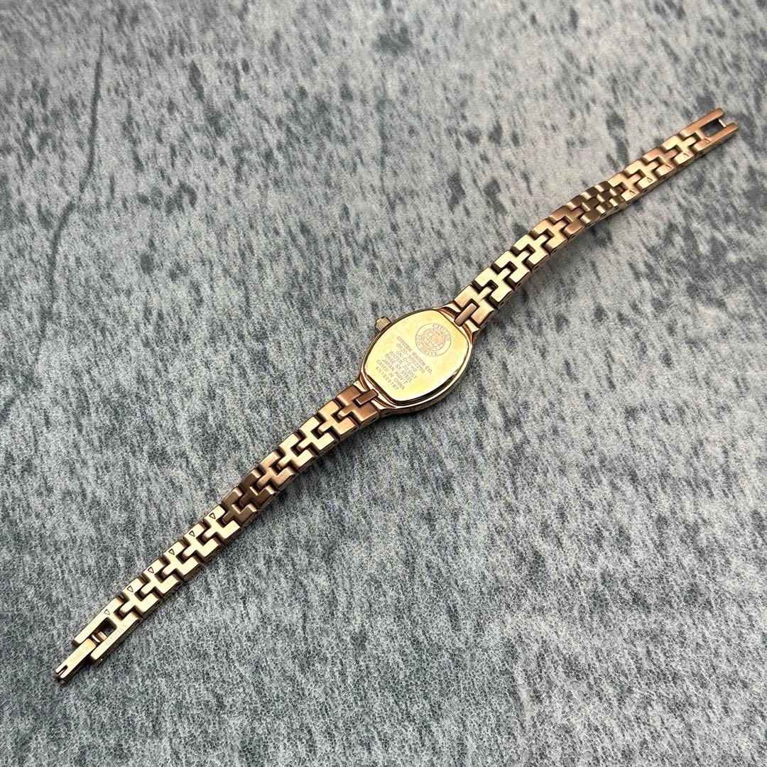 CITIZEN kii シェル文字盤 エコドライブ レディース ゴールド