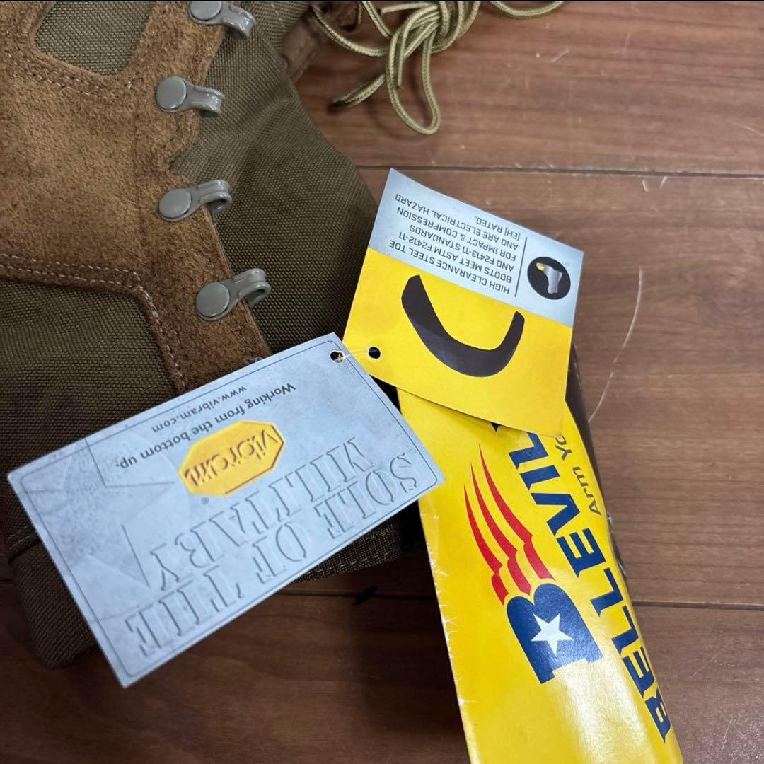 未使用品　米軍　実物BELLEVILLE ミリタリーブーツ　US 8W 26cm