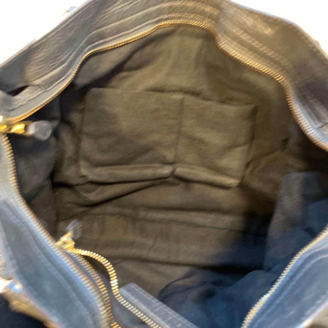 BALENCIAGA ネイビー ショルダーバッグ