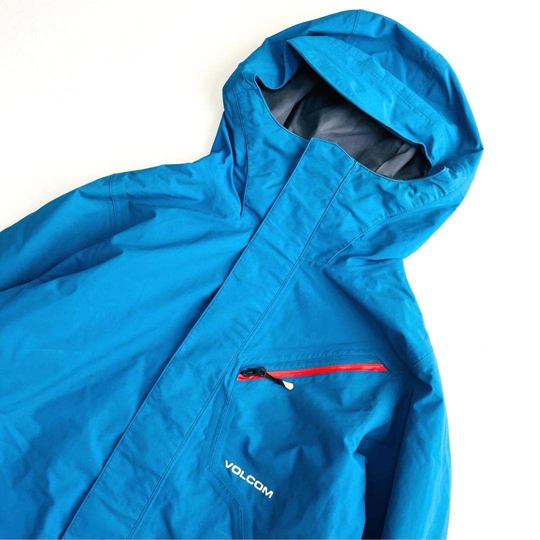 6722 ボルコム　ジャケット　ゴアテックス　スノボ　ブルー