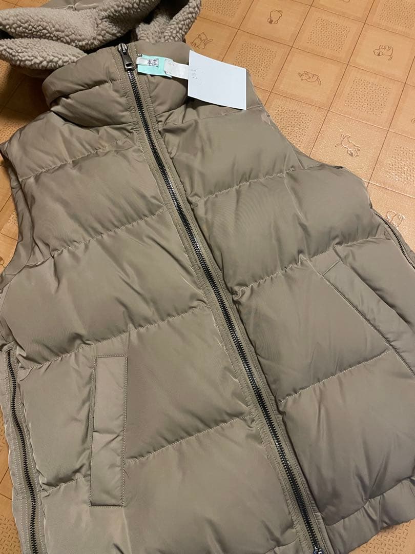 【LOU ANDREA/ルーアンドレア】２WAY DOWN VEST