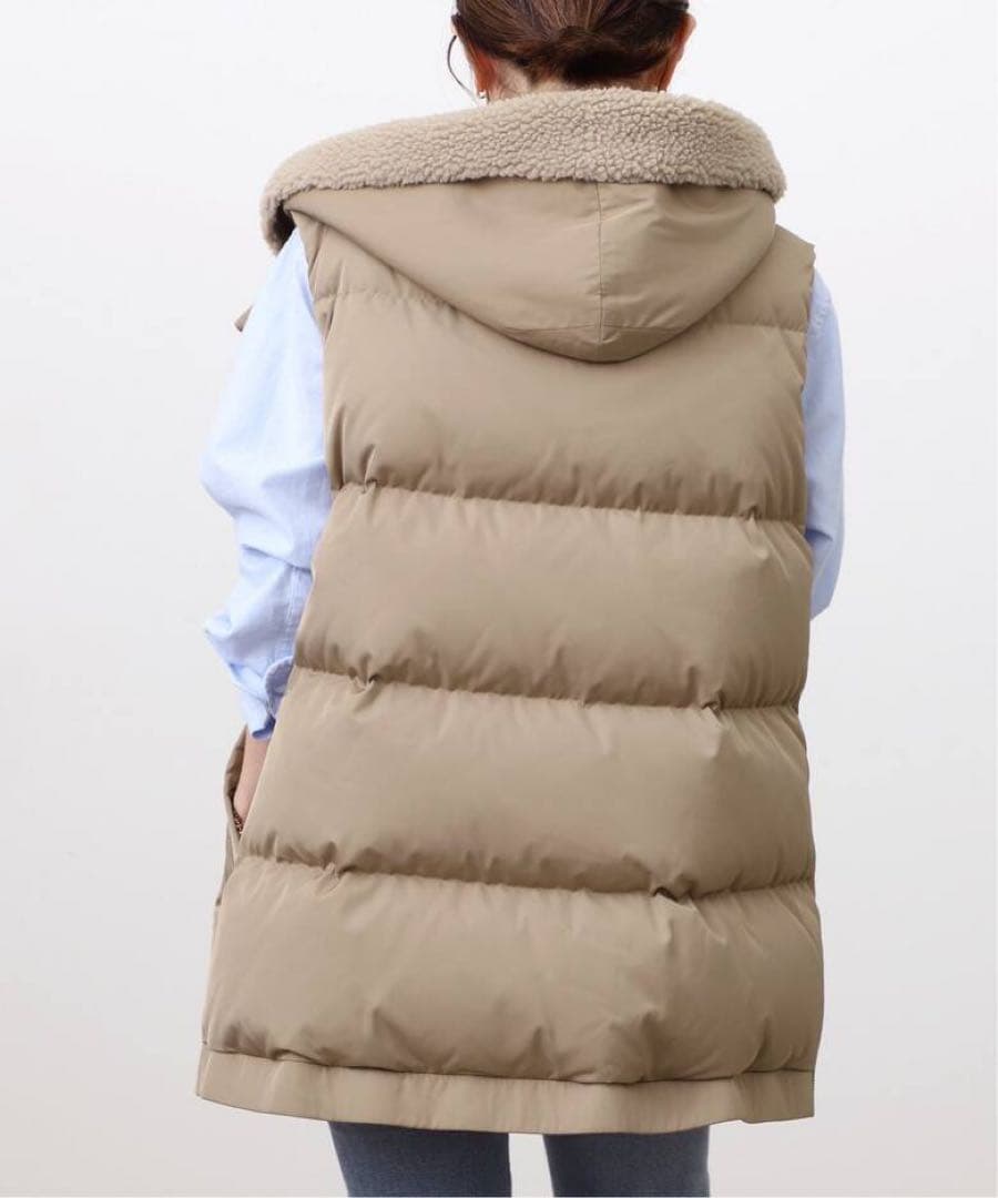 【LOU ANDREA/ルーアンドレア】２WAY DOWN VEST