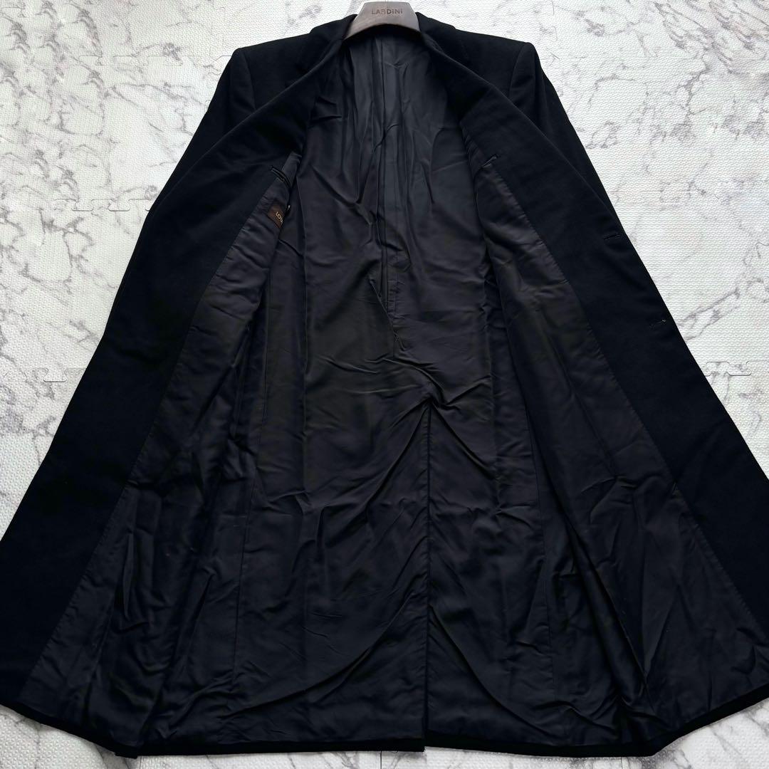 極美品✨ルイヴィトン カシミヤ100% チェスターコート 黒 イタリア製 50