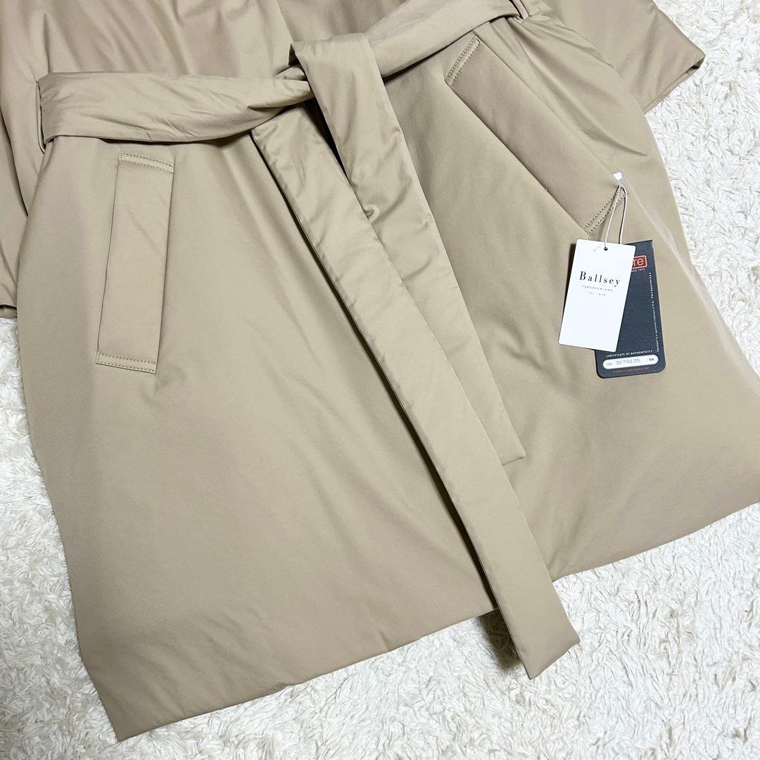 タグ付き✨2025SS Ballsey パデットツイル ベルテッドポンチョ