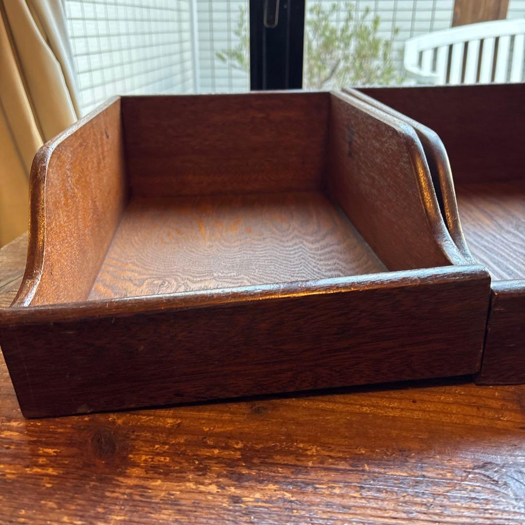 3個セット　木製　ボックス　引出し　引き出し　ヴィンテージ アンティーク