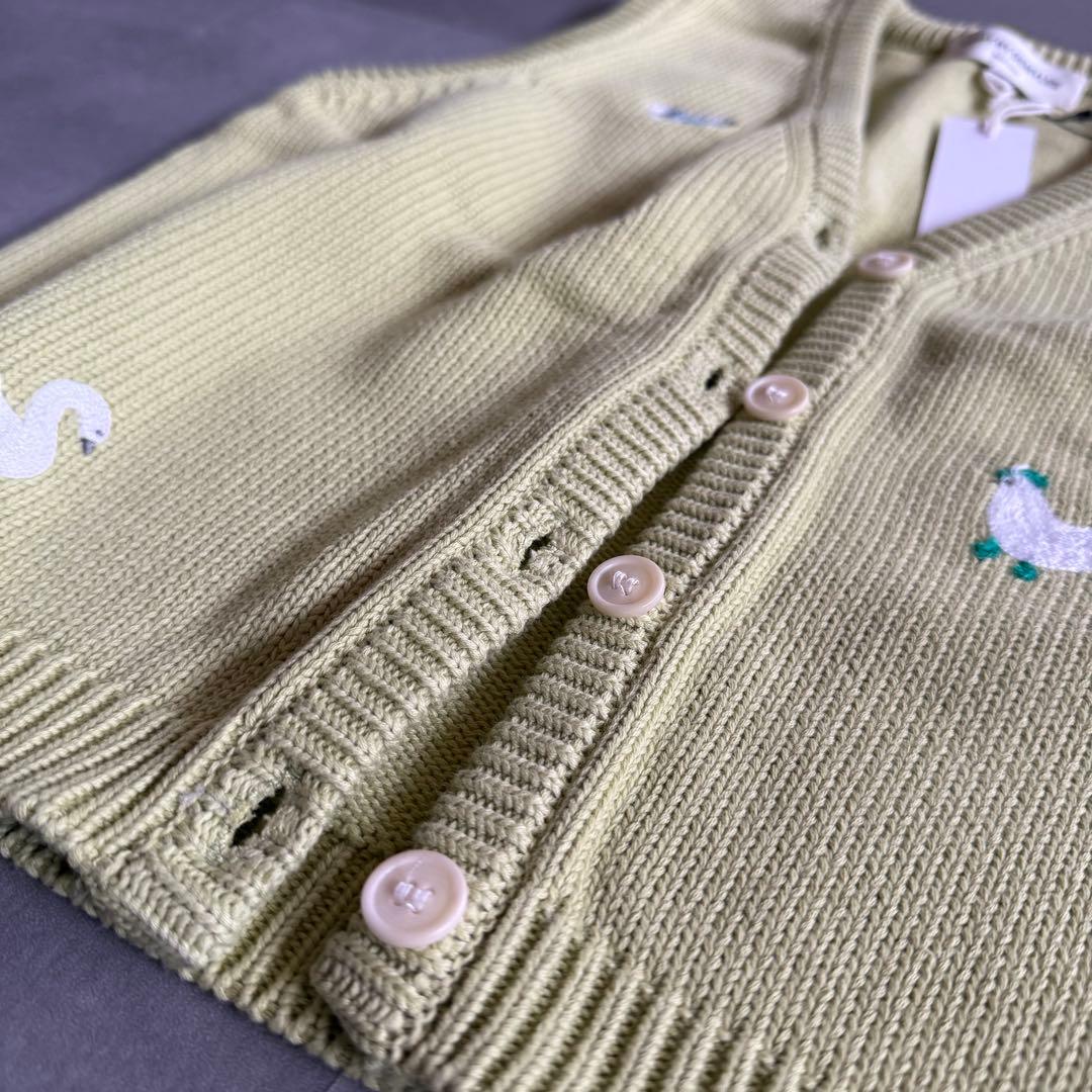 【未使用／2024✨】DEMY BY DEMYLEE ニットベスト アニマル刺繍