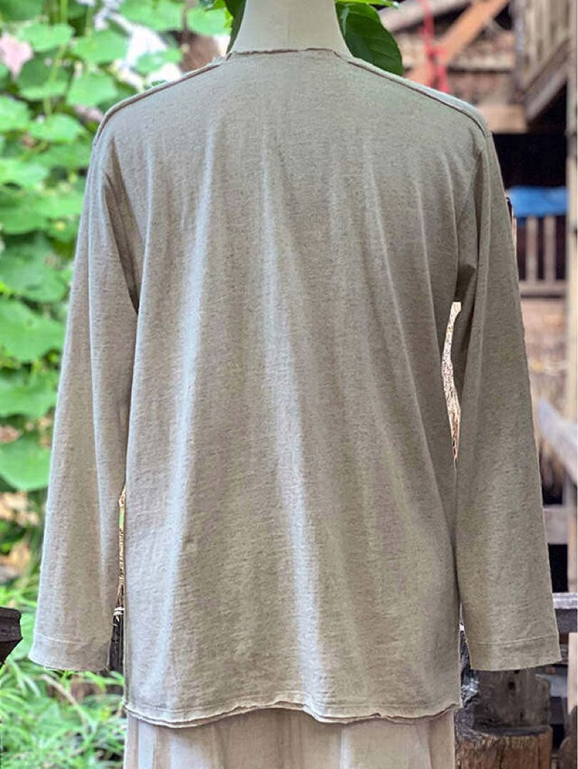 【美品】パヤカ asana ヘンプコットン 厚手 NEW ロングスリーブ2着