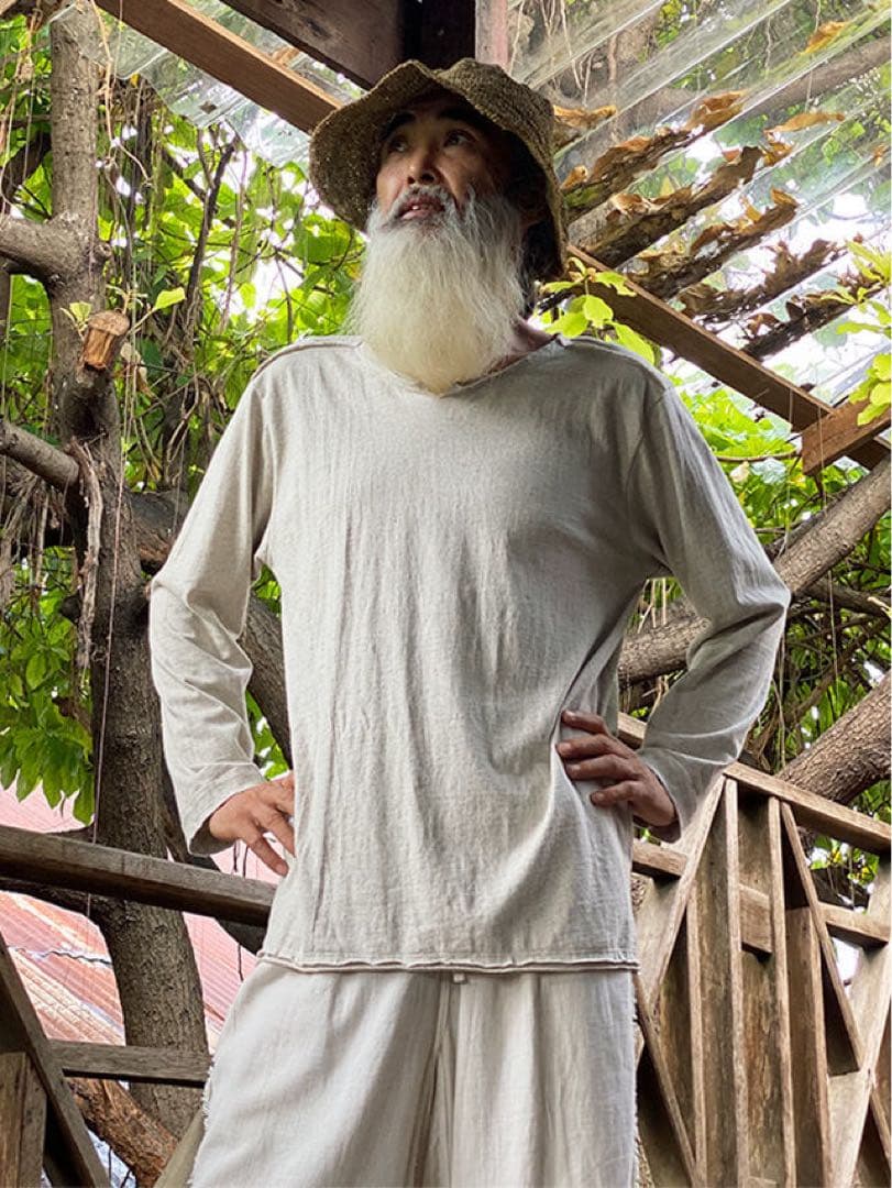 【美品】パヤカ asana ヘンプコットン 厚手 NEW ロングスリーブ2着