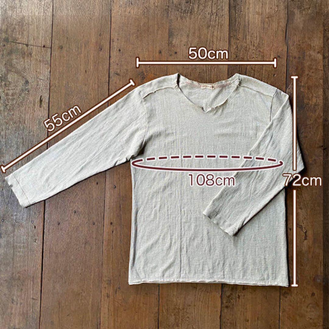 【美品】パヤカ asana ヘンプコットン 厚手 NEW ロングスリーブ2着