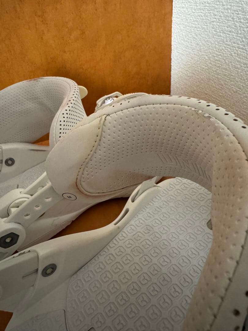 UNION FORCE ホワイト スノーボードビンディング