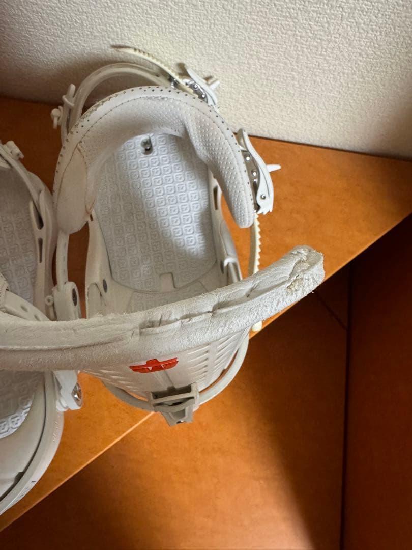 UNION FORCE ホワイト スノーボードビンディング