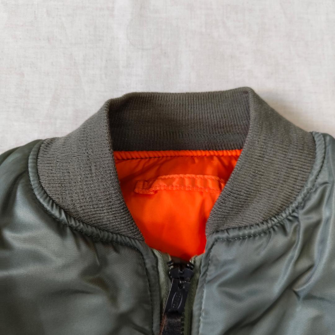 90s USA製 Alpha MA-1 1968年 復刻モデル ステンシル