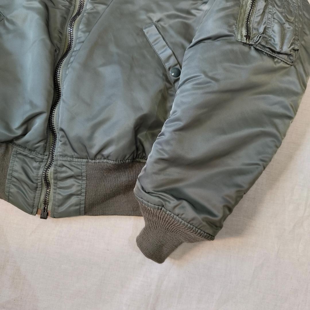 90s USA製 Alpha MA-1 1968年 復刻モデル ステンシル