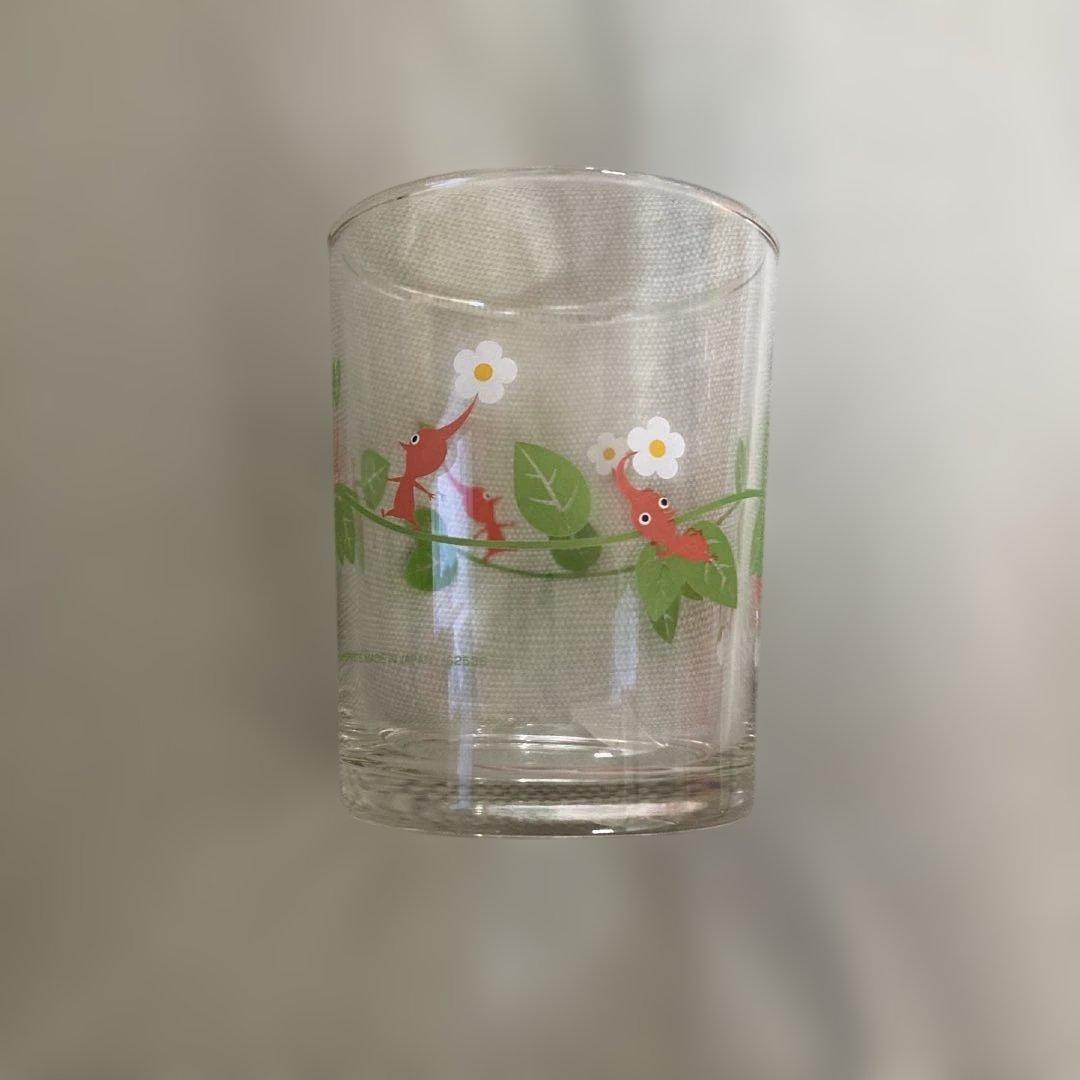 ピクミン一番くじ　おたから果実コレクション　クッションとグラス