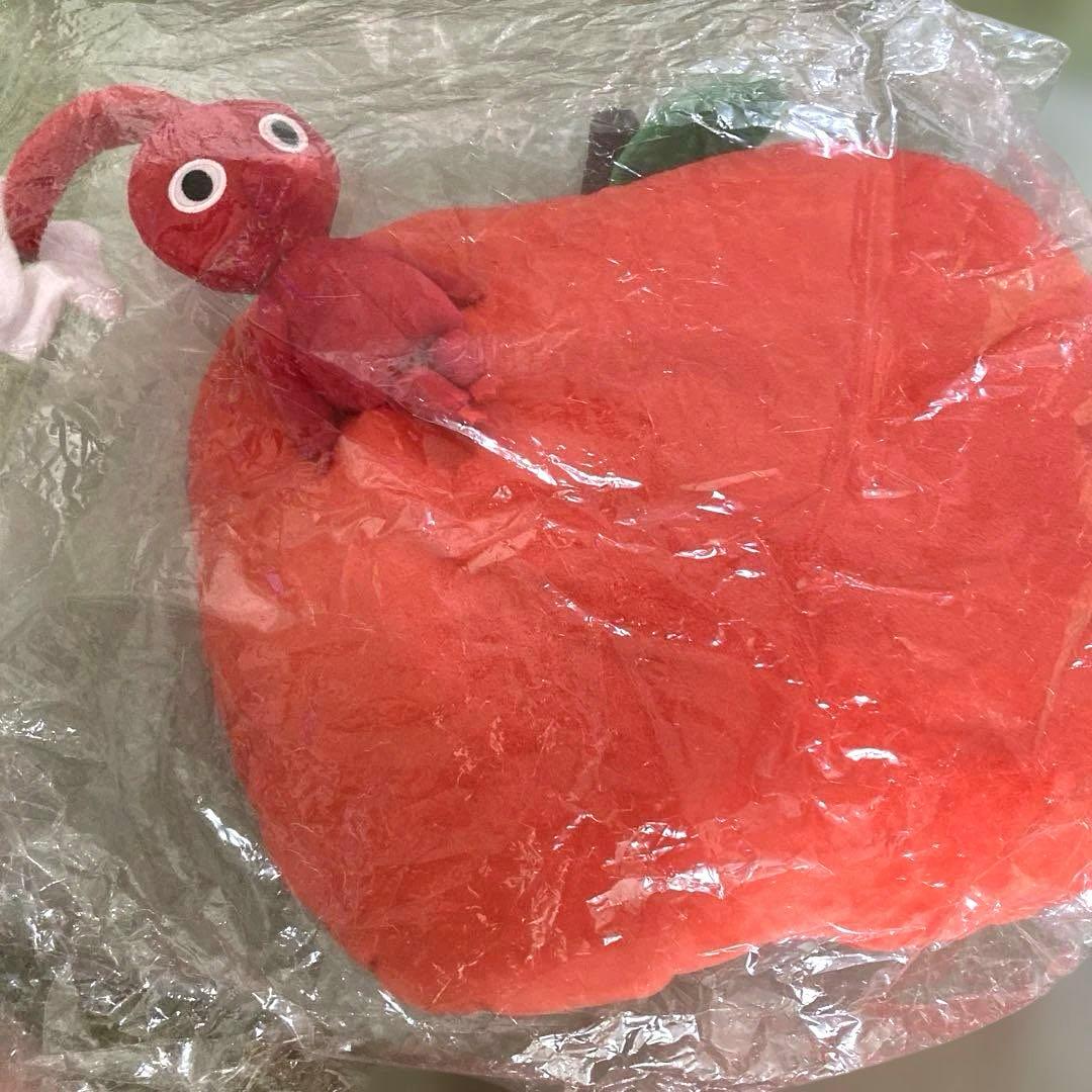 ピクミン一番くじ　おたから果実コレクション　クッションとグラス