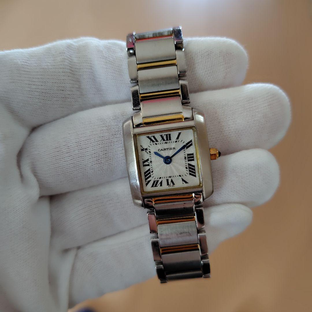 m*1様 カルティエ タンクフランセーズ W51007Q4