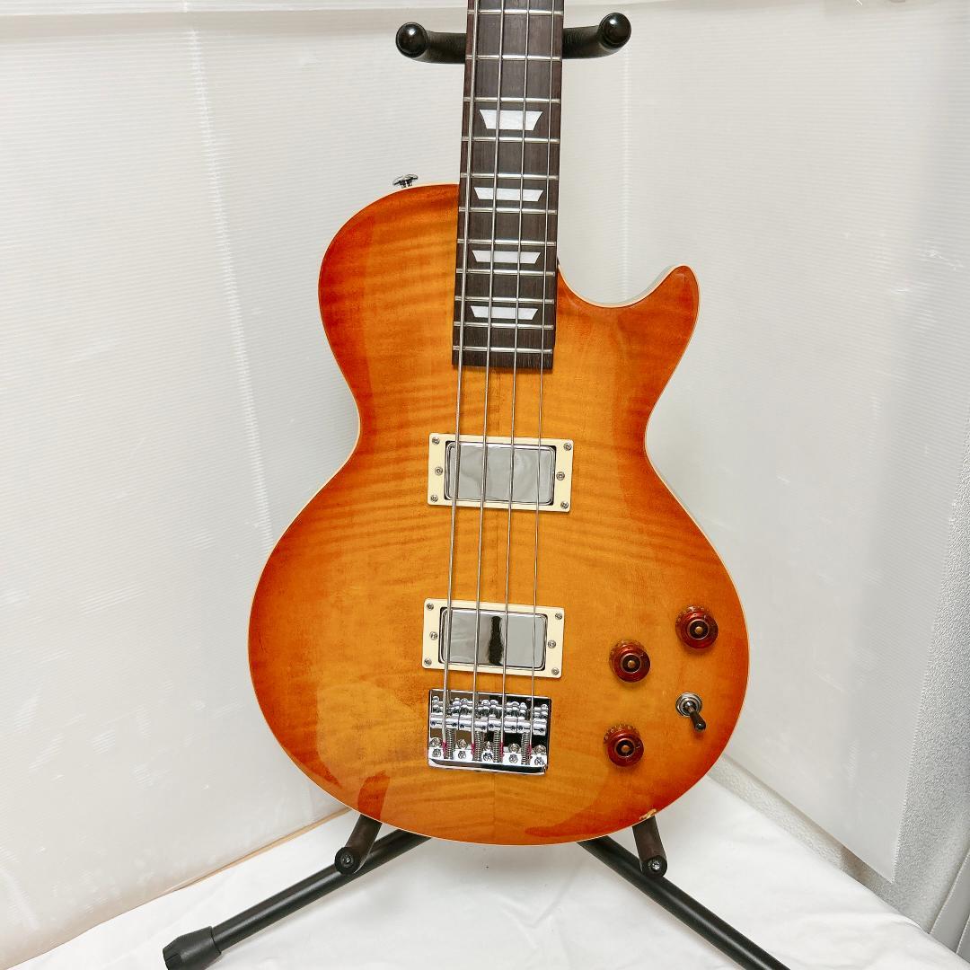 美品 GrassRoots グラスルーツ レスポールベース サンバースト