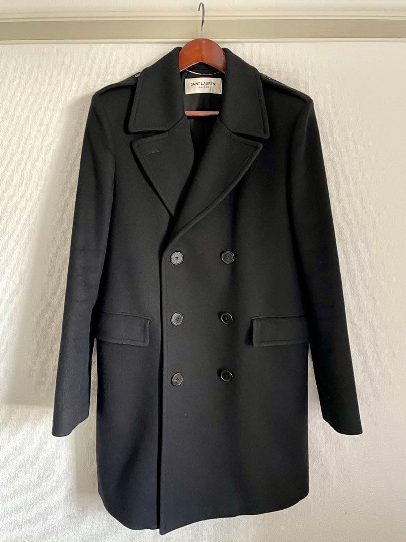 SAINT LAURENT チェスターコート Size 48