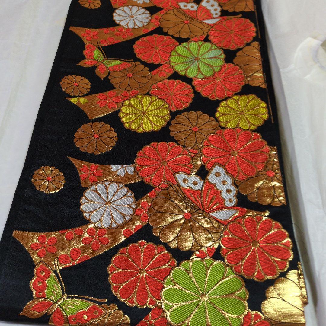 七五三　7歳　正絹　友禅　花柄ピンク着物セット