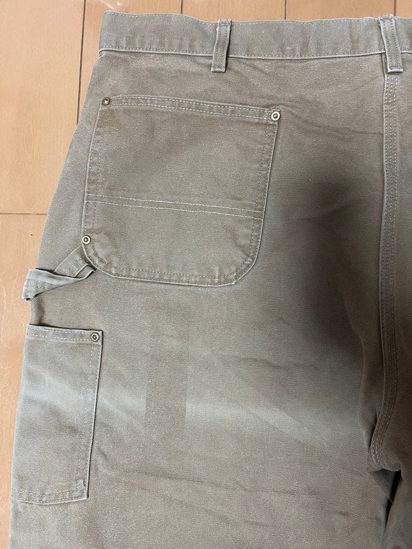 usa製 Carhartt ダブルニー ペインターパンツ ブラウン w42