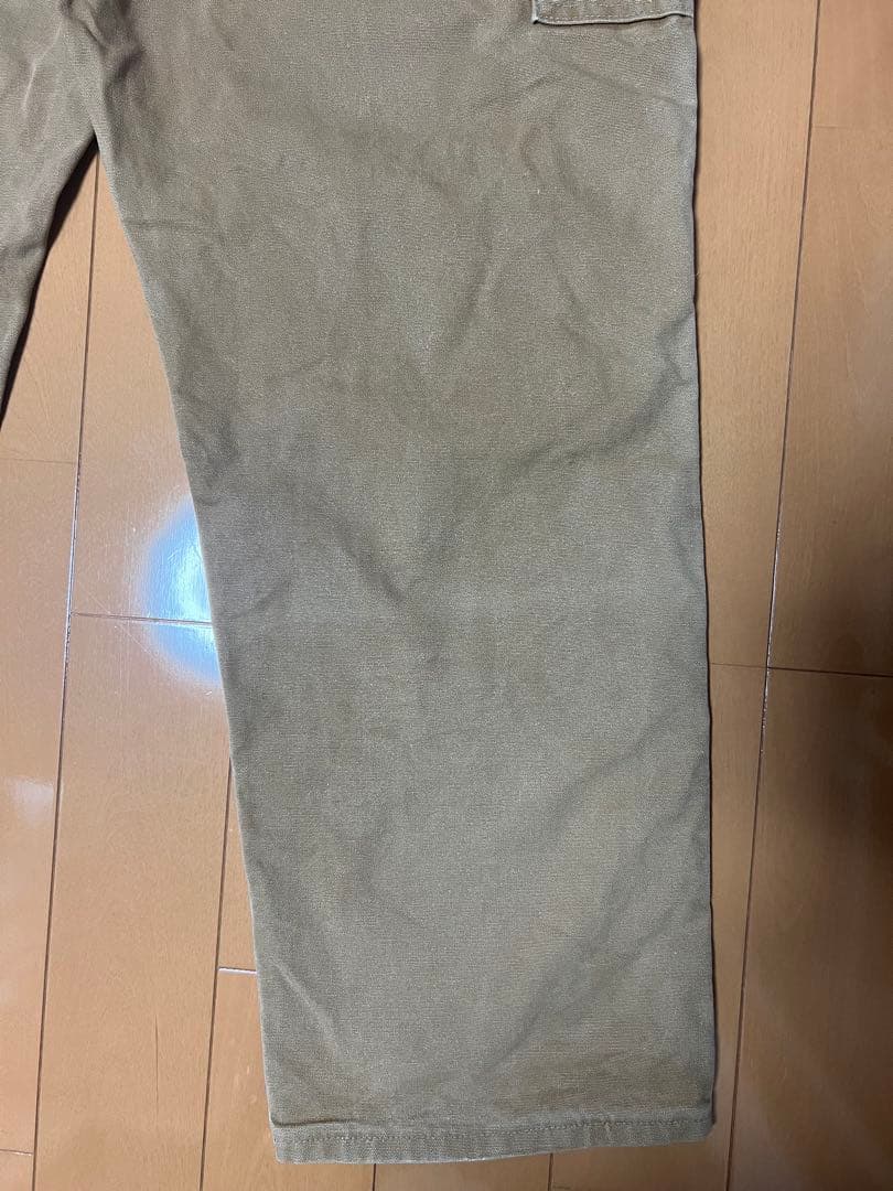 usa製 Carhartt ダブルニー ペインターパンツ ブラウン w42