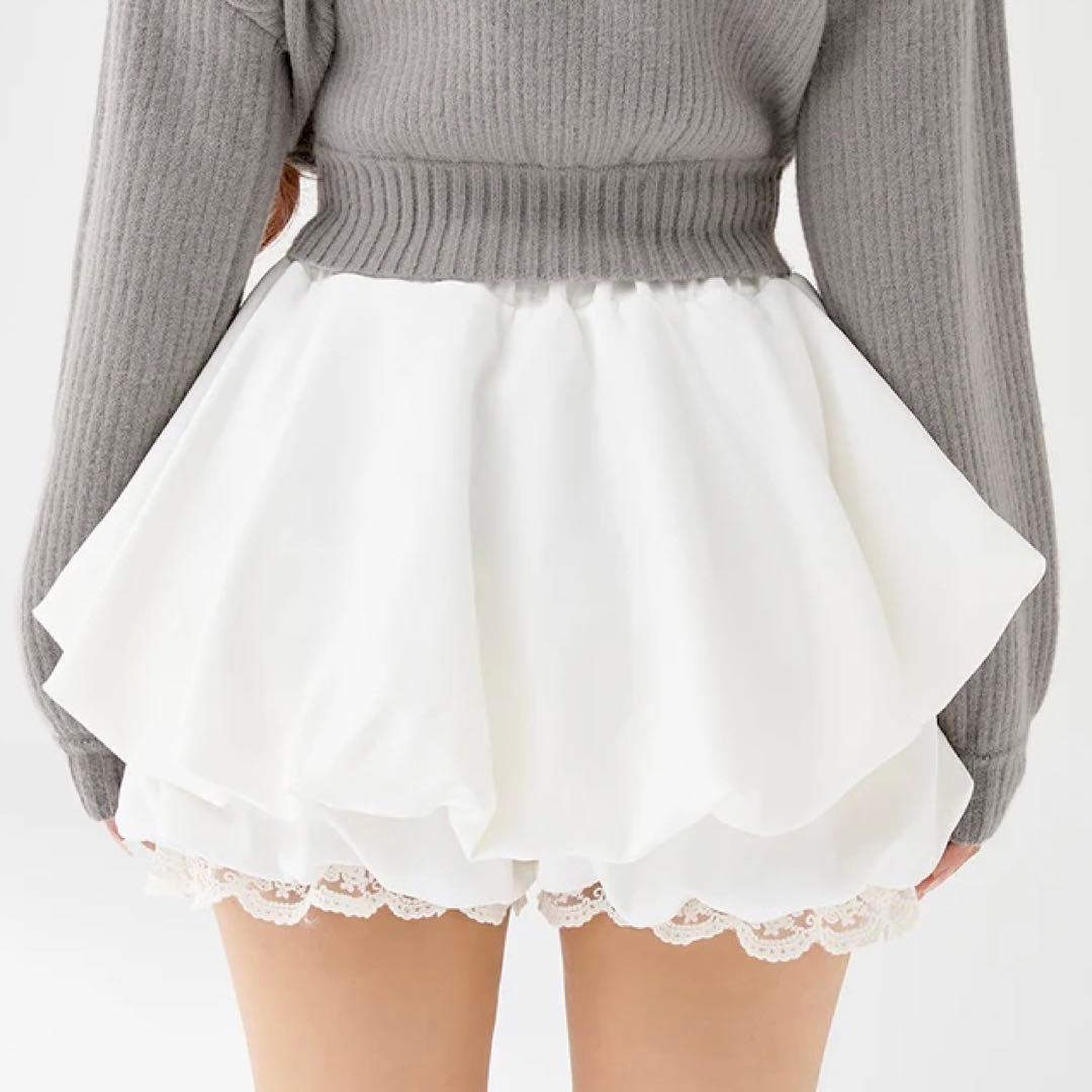 【美品】ボリュームバルーンミニスカート