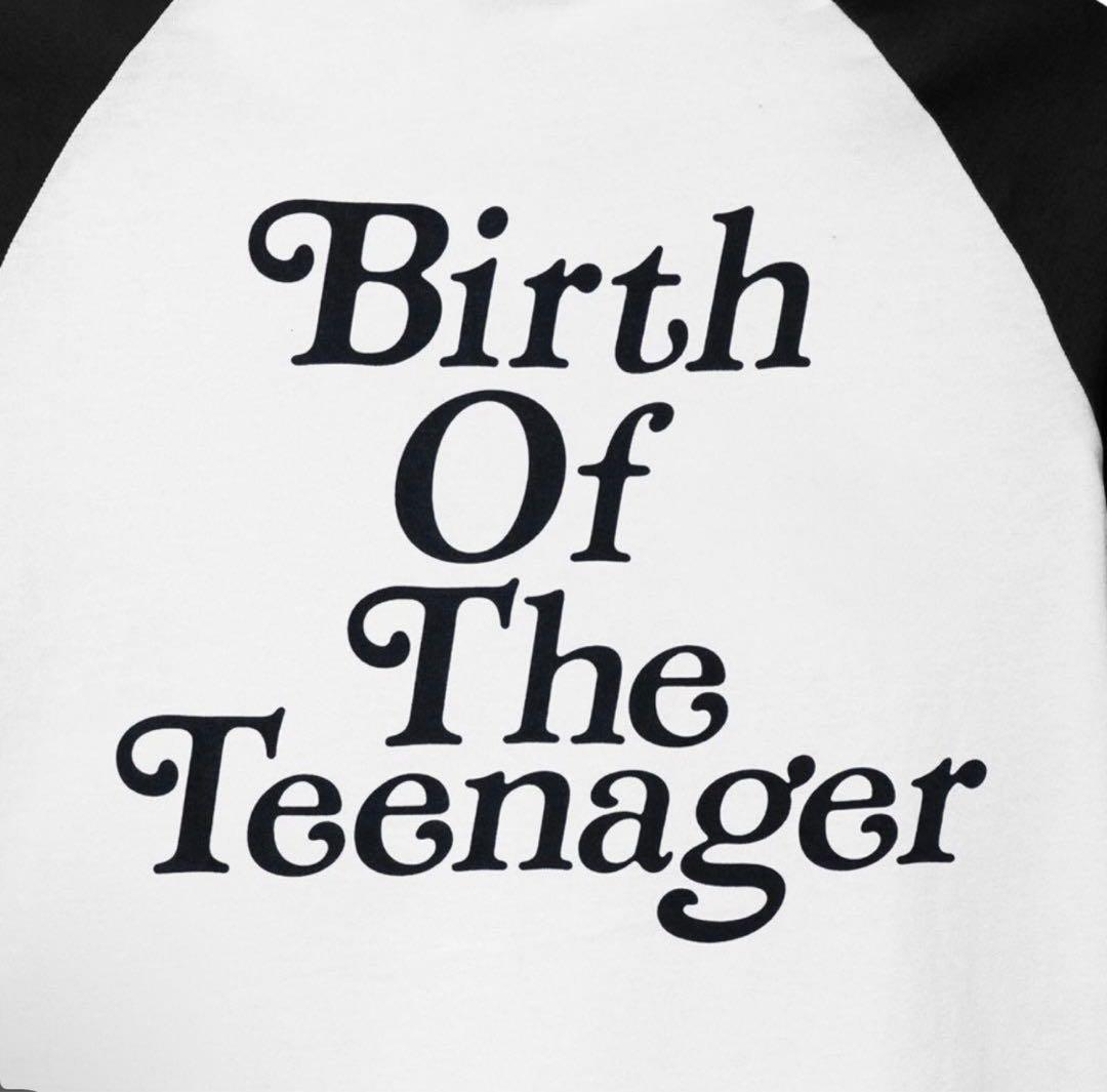 トップス VERDY x BoTT Raglan L/S Tee Black/White