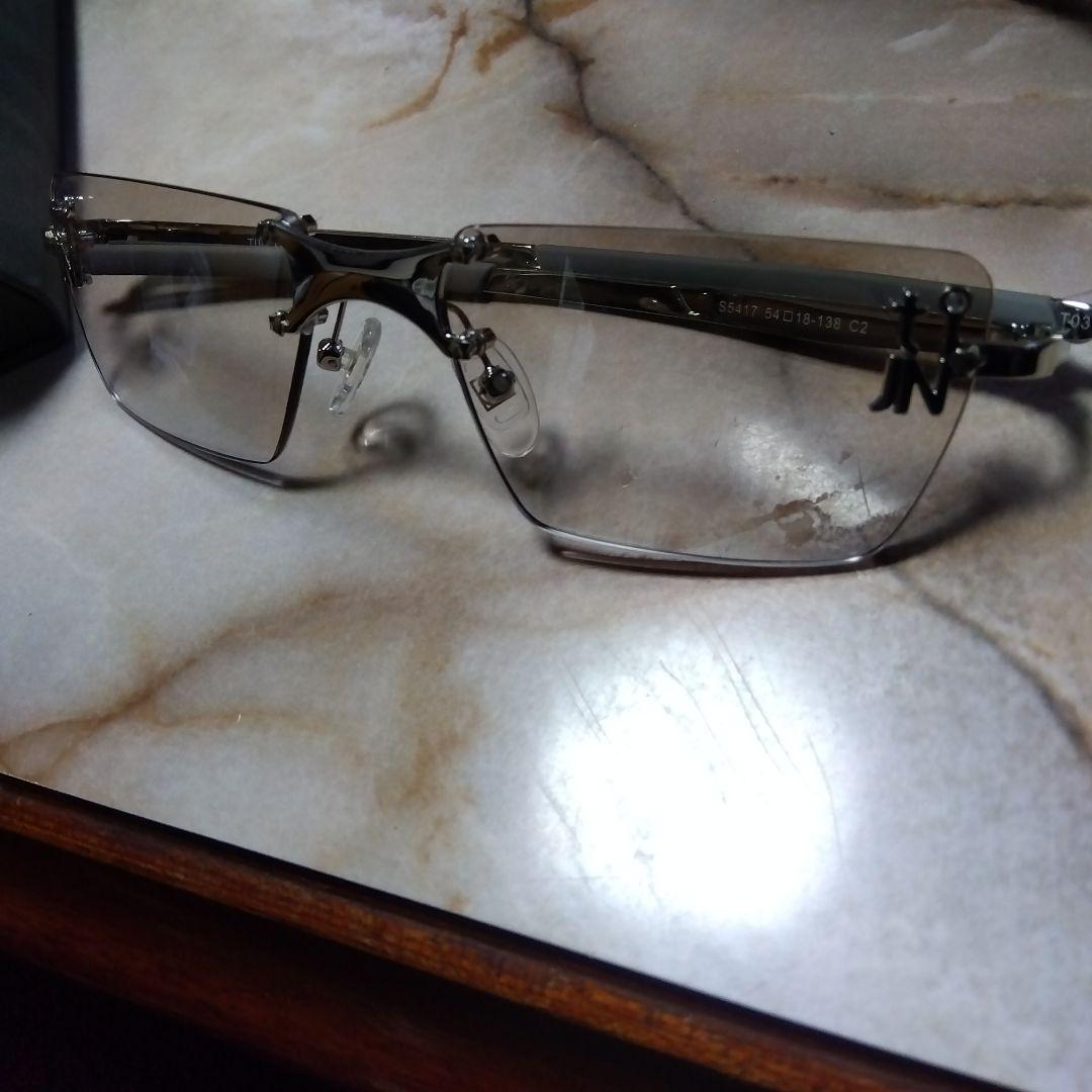 tijn eyewear リムレスメガネ サングラス