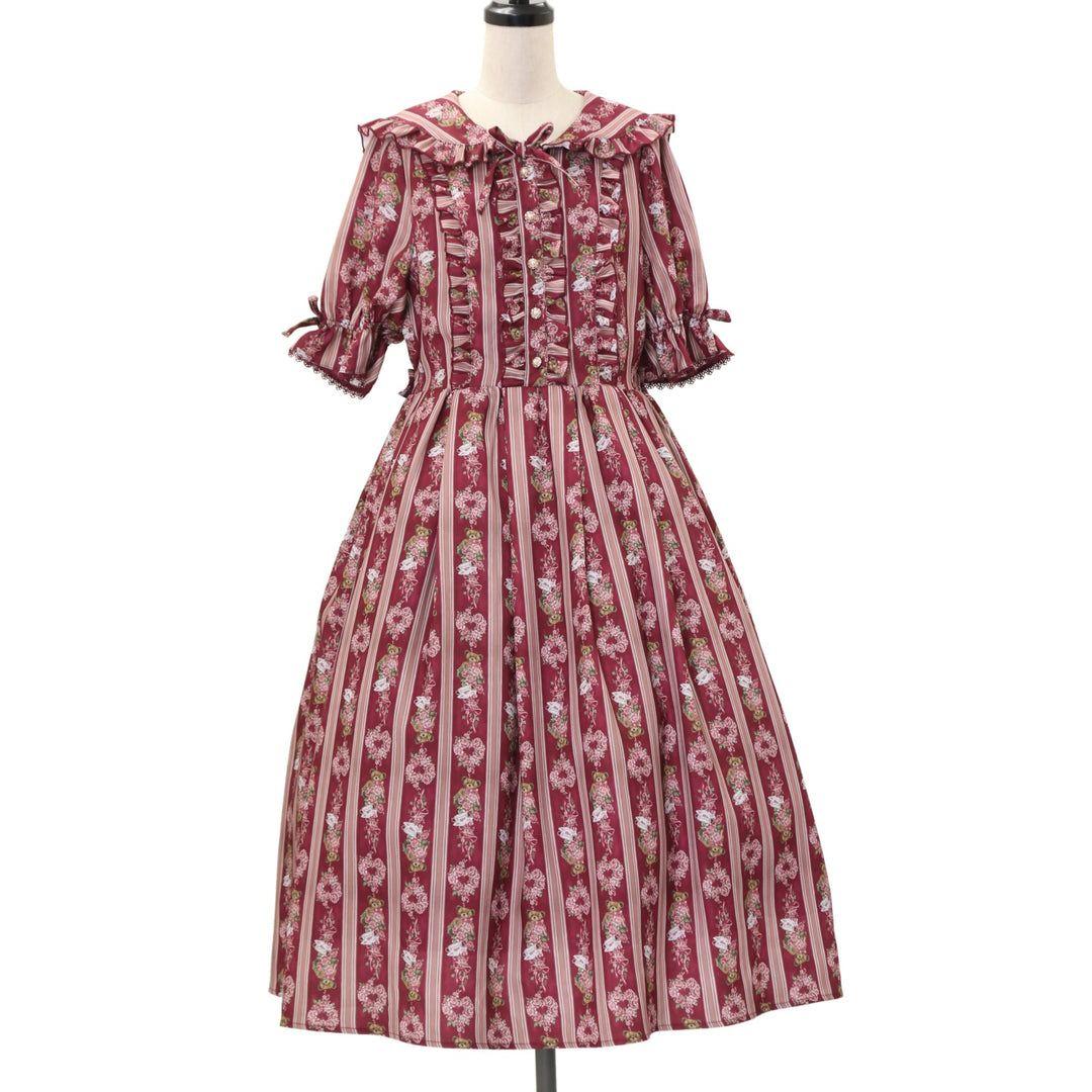 axes famme kawaii Rosy Bear ワンピース ⋈*.。