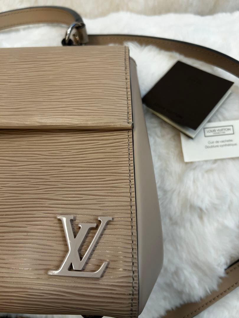 LOUIS VUITTON ベージュ ショルダーバッグ ミニサイズ2way