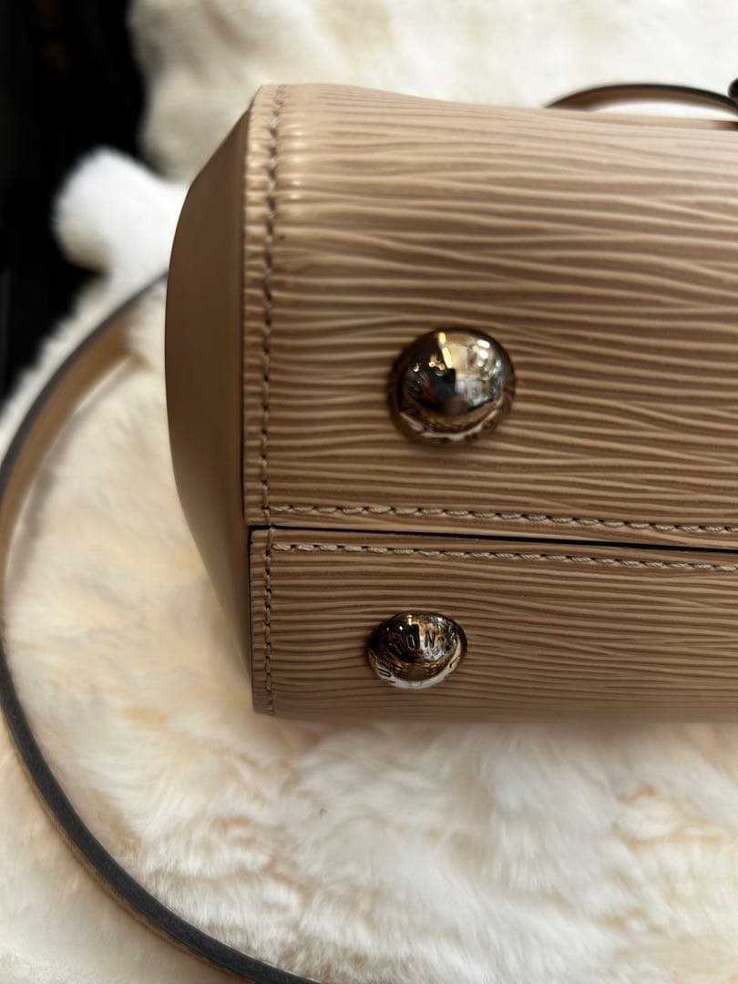 LOUIS VUITTON ベージュ ショルダーバッグ ミニサイズ2way