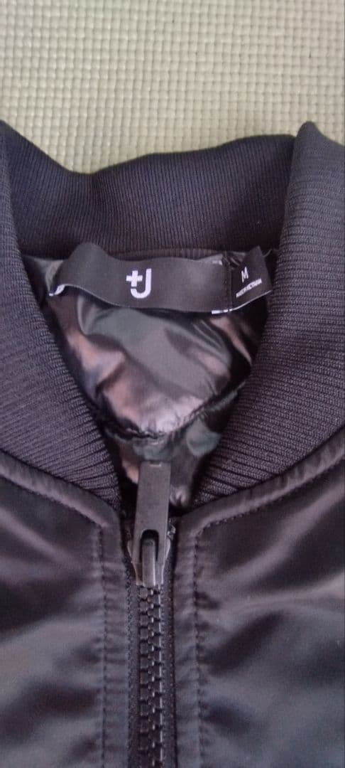 ユニクロ　+J MA-1 フライトジャケット ブラック オーバーサイズ　復刻