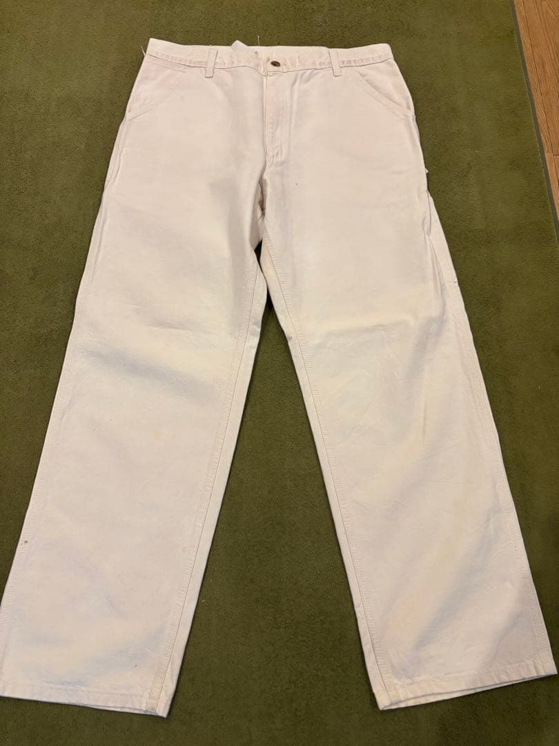 carhartt カーハート　ペインターパンツ　白　アイボリー