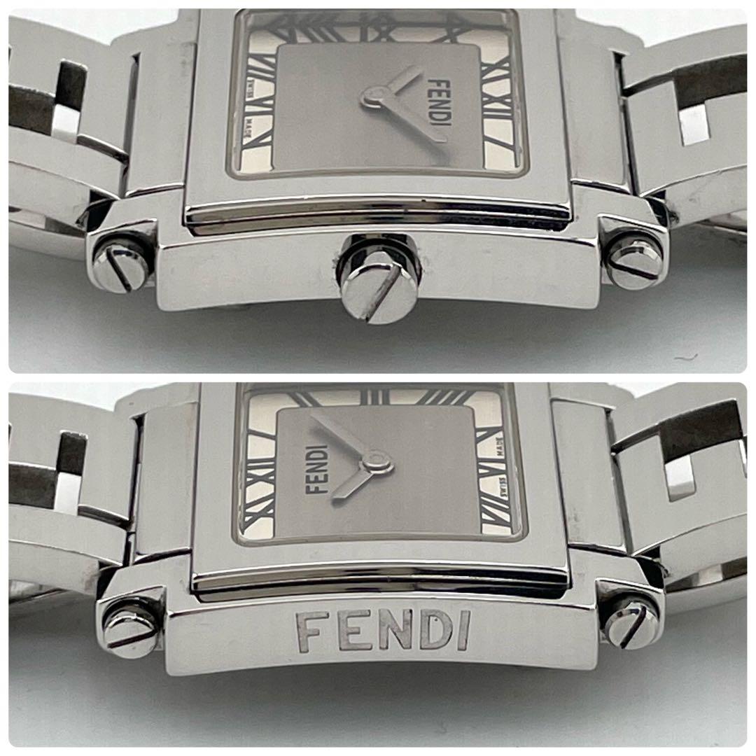 FENDI フェンディ　ズッカベルト　腕時計　ローマン　レディース　動作未確認