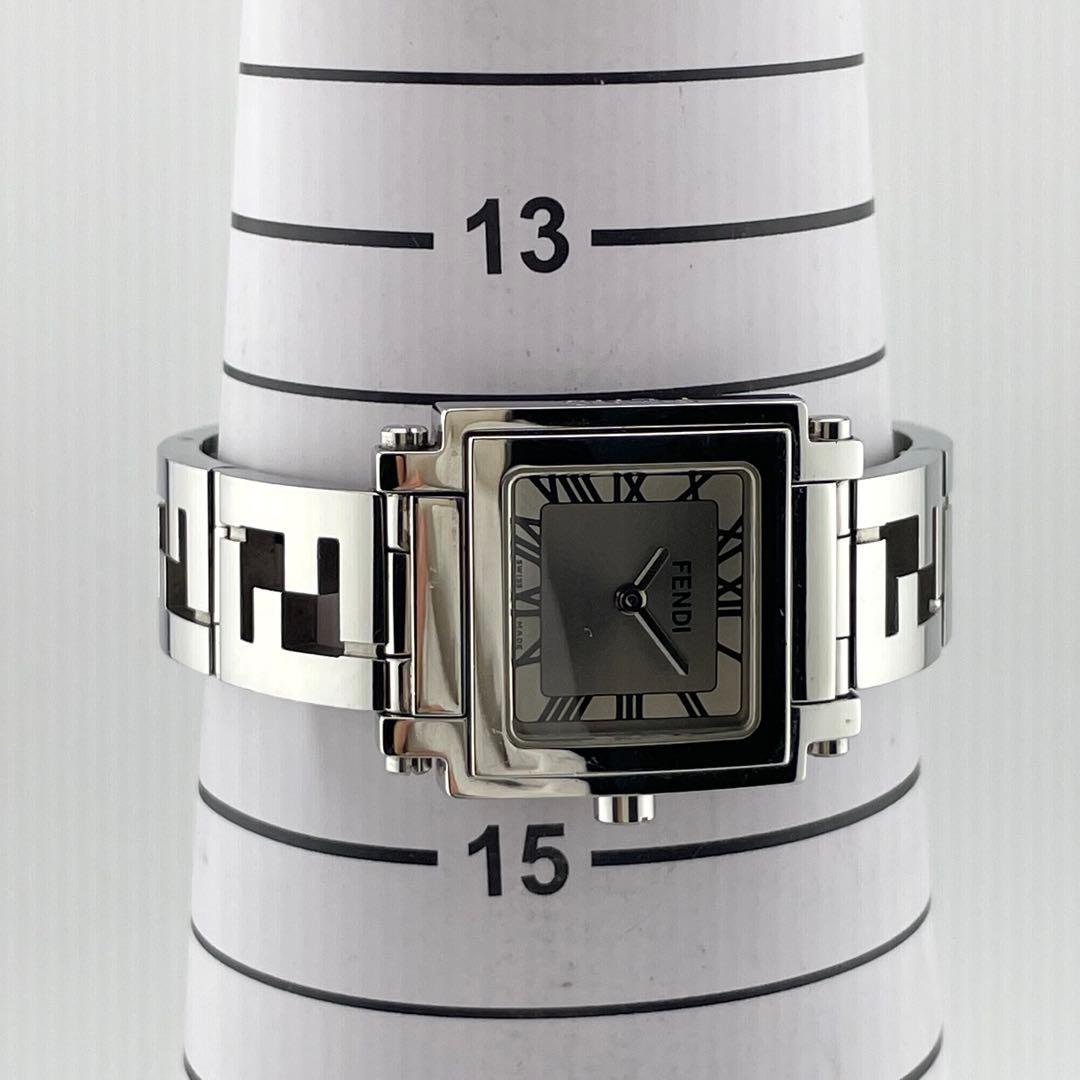 FENDI フェンディ　ズッカベルト　腕時計　ローマン　レディース　動作未確認