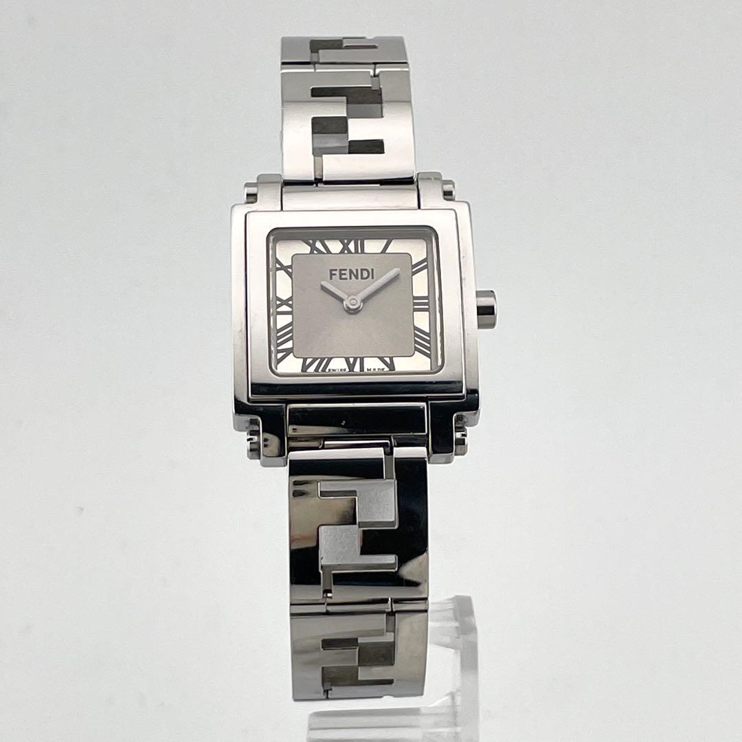 FENDI フェンディ　ズッカベルト　腕時計　ローマン　レディース　動作未確認