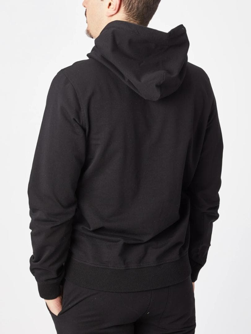 HYDROGEN（ハイドロゲン） COURT コート フーディ パーカー（黒）