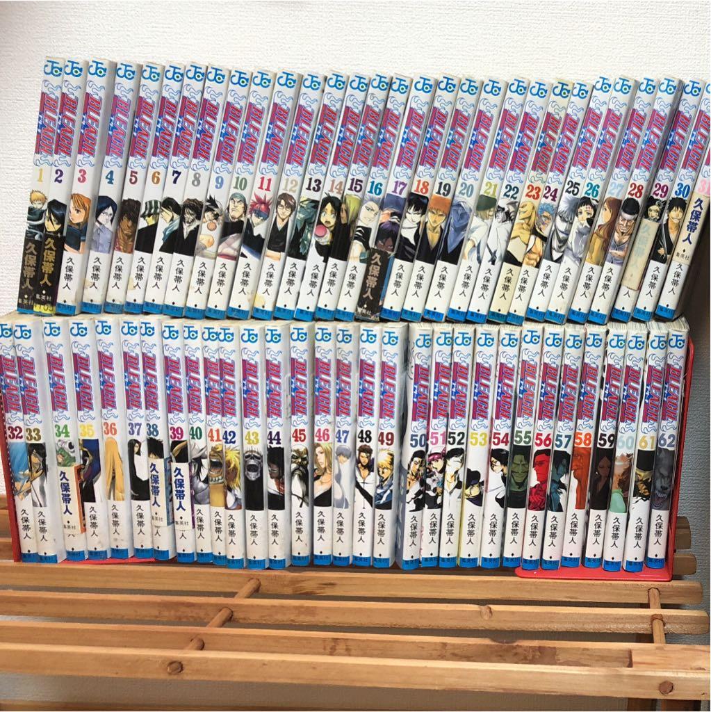 BLEACH 1巻から62巻まで 値下げしました