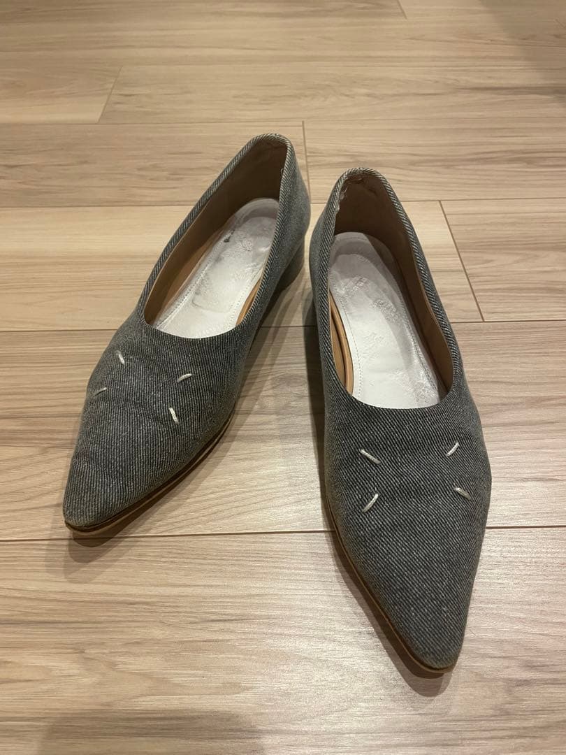 Maison Margiela　 4ステッチ　ポインテッドトゥ デニム