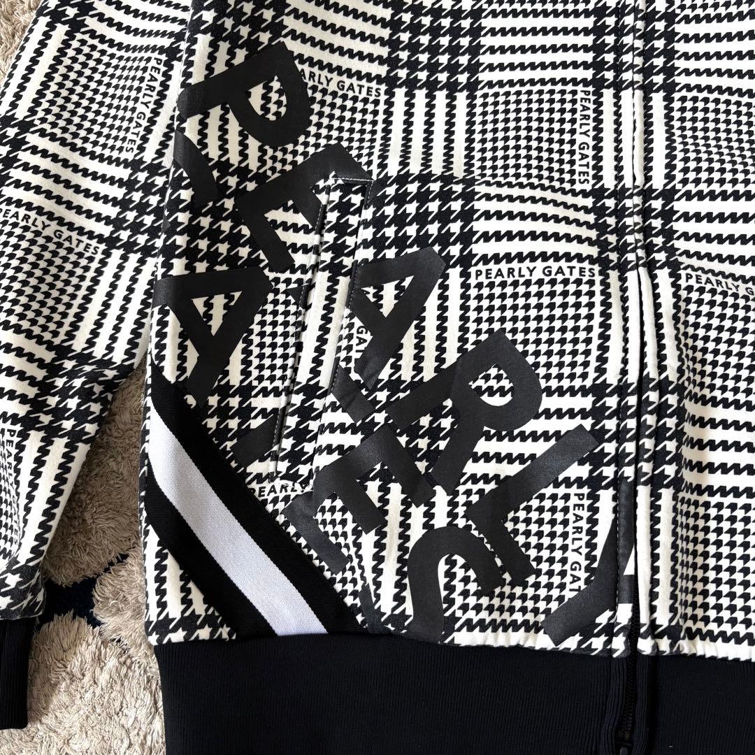 【美品✨】パーリーゲイツ　２点セット★ セットアップ　グレンチェック　千鳥　４