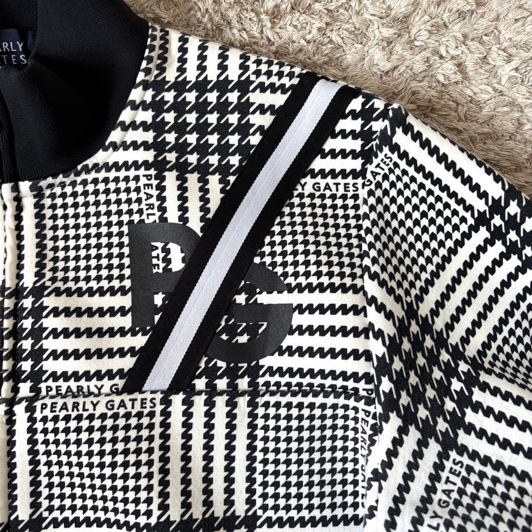 【美品✨】パーリーゲイツ　２点セット★ セットアップ　グレンチェック　千鳥　４