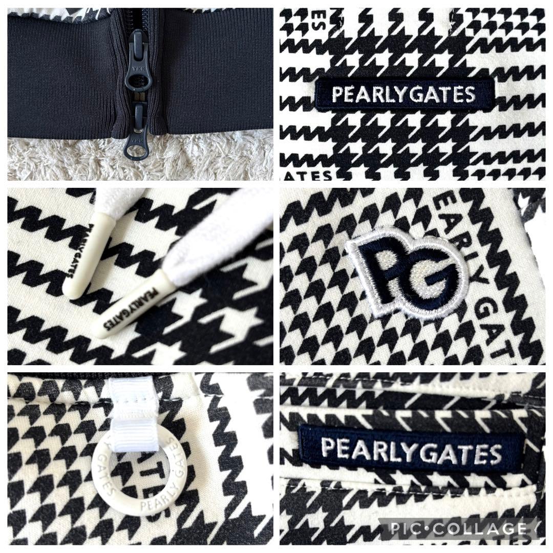 【美品✨】パーリーゲイツ　２点セット★ セットアップ　グレンチェック　千鳥　４