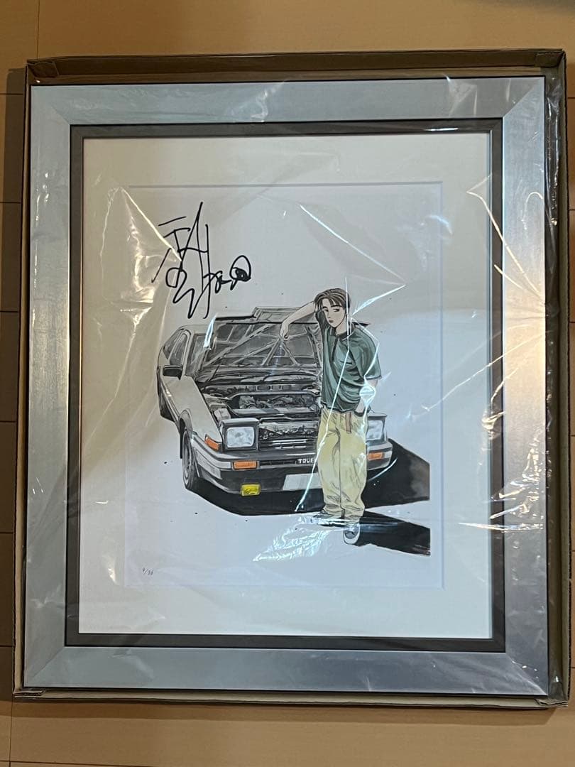 頭文字D 複製原画（版画）しげの秀一サイン入り 86枚 東京会場限定　最終値下げ