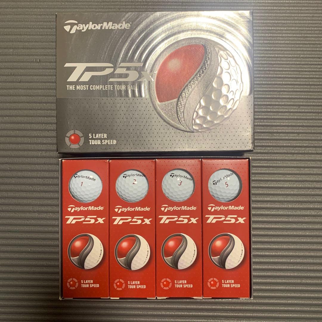 ゴルフボール tp5x 3ダース＋3スリーブ計45球　新品未使用