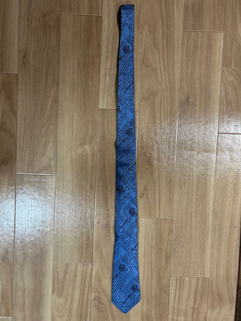 【激安】ベルルッティネクタイ 青
