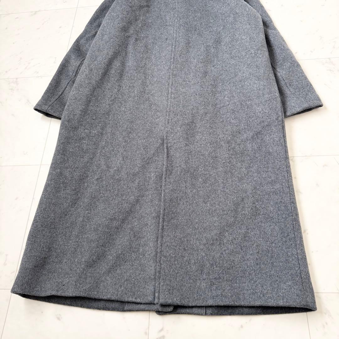 24AW❤️ジャーナルスタンダード　スーパー140ビーバーノーカラーコート　M